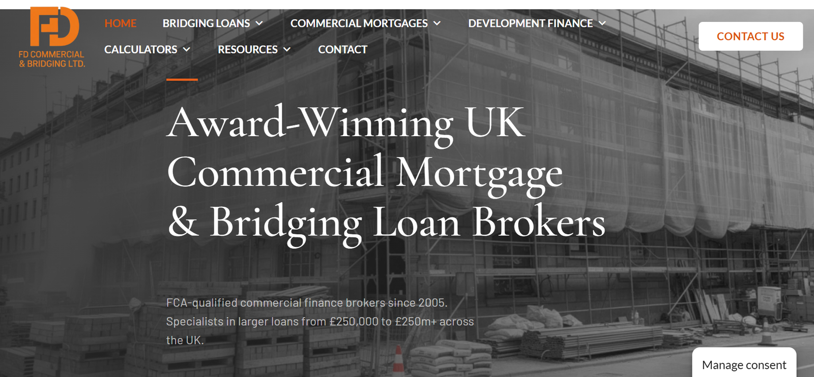 Fd commercial and bridging ltd