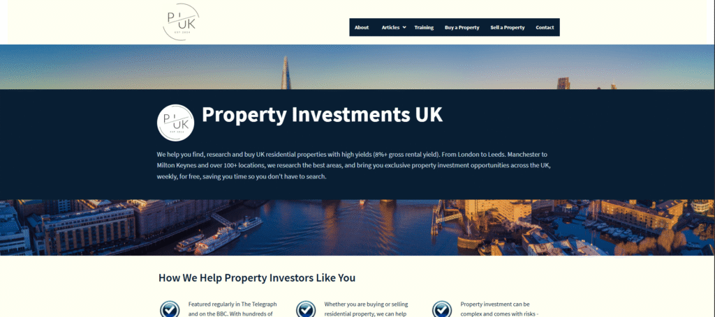 5. Property Investments UK