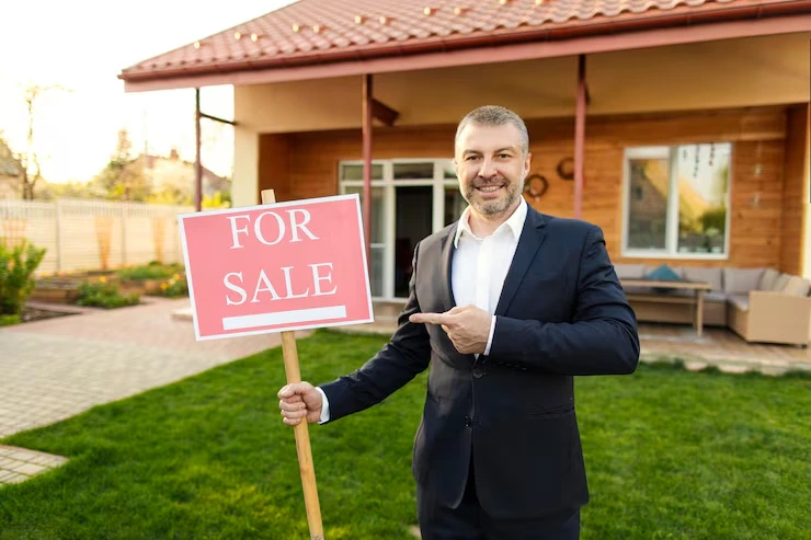 Buy to let property sourcing specialist with for sale sign Harrogate investment properties