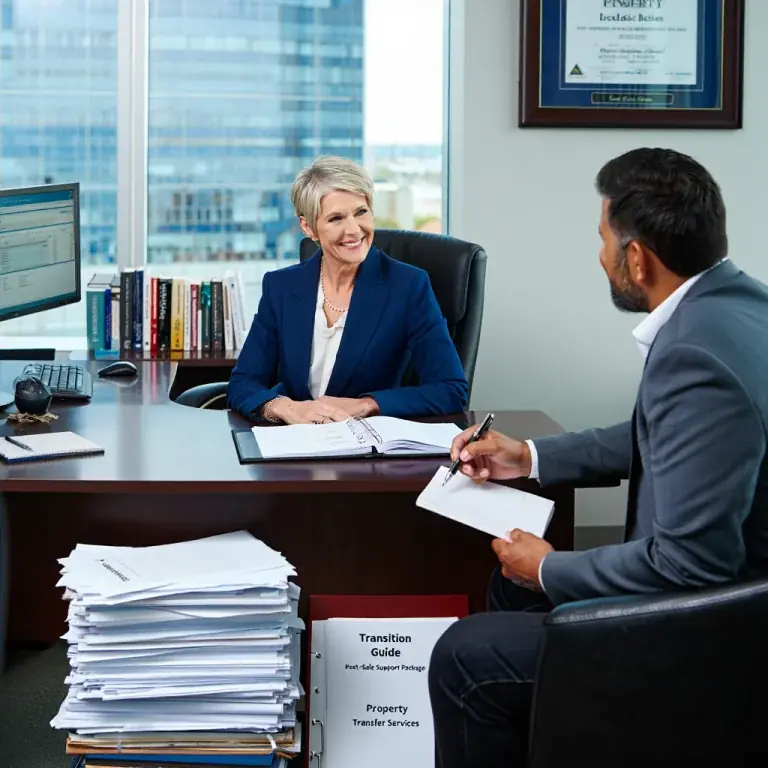 Estate agents providing comprehensive post-sale guidance serv