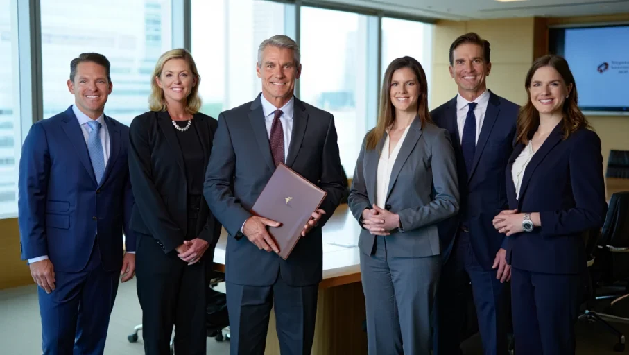 Leadership team demonstrating company expertise